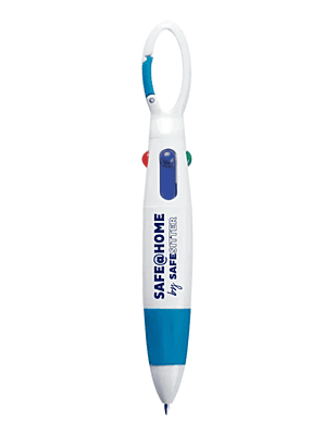 Safe@Home Carabiner Pen